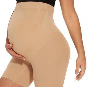 Narcissus Maternity Mid-Thigh Shapewear Nude X-Large